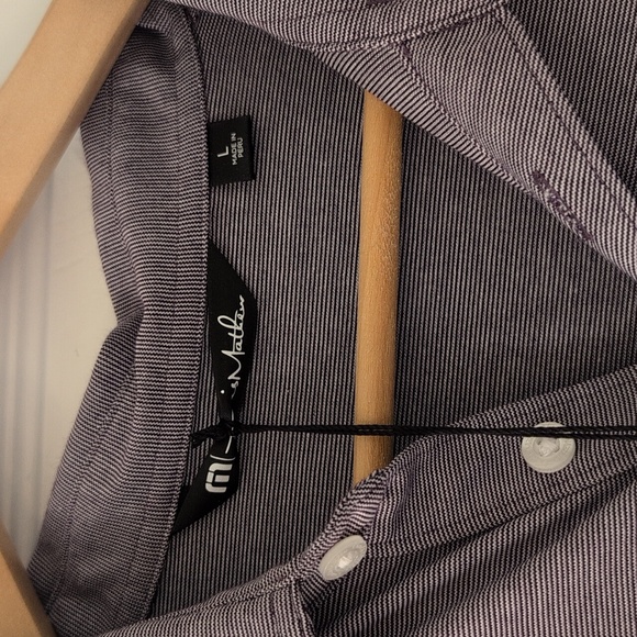 Travis Matthew Purple Polo Shirt - Picture 3 of 6